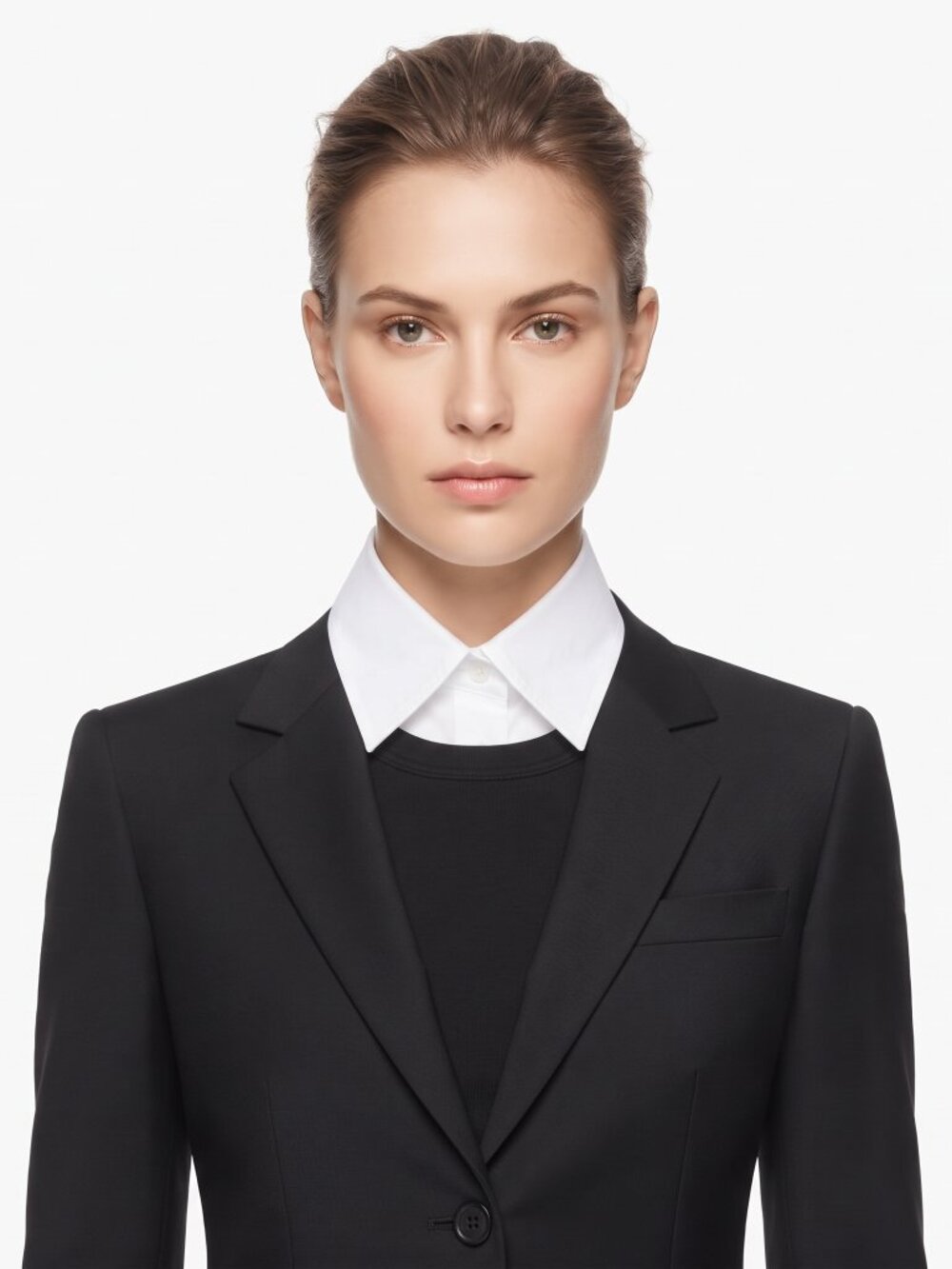 *ANZERMIX Women's Detachable Half Shirt Blouse Fake Collar